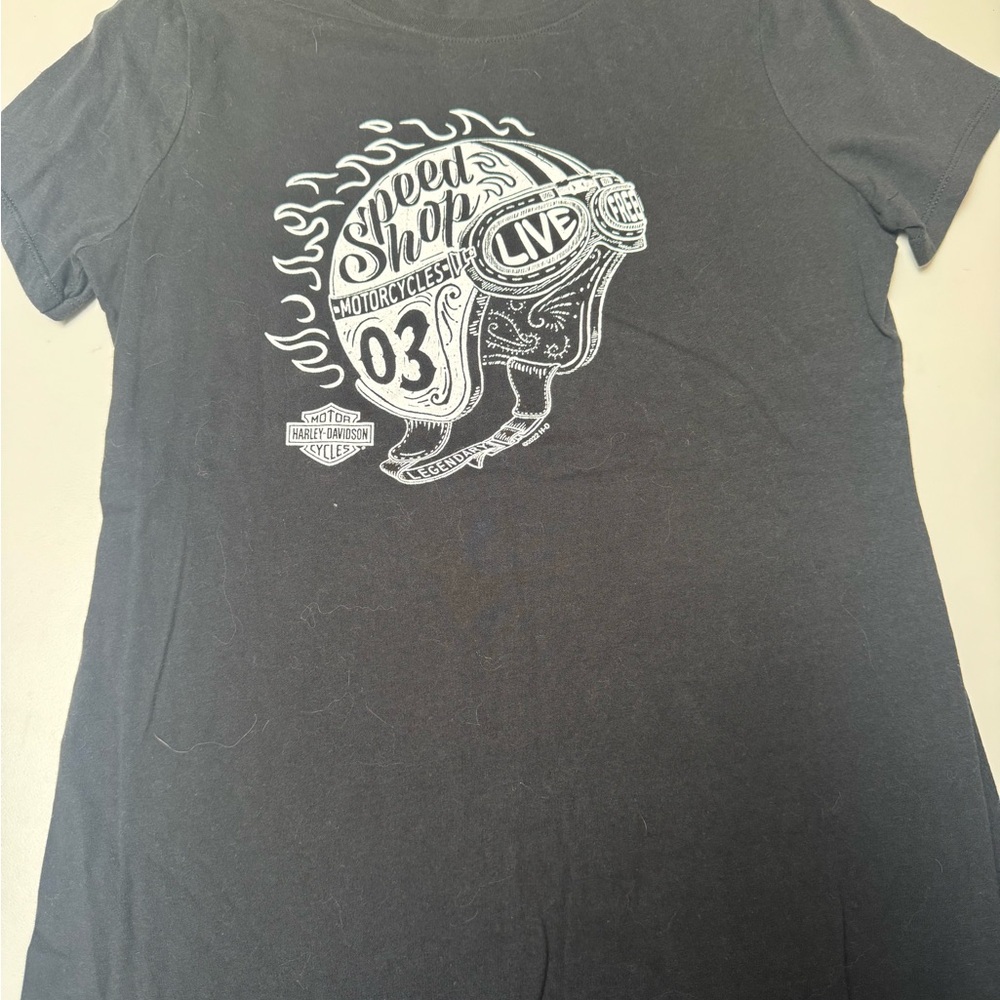 Harley-Davidson Women’s Black Graphic T-Shirt